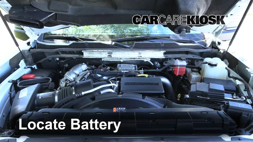 2020 Chevrolet Silverado 2500 HD LT 6.6L V8 Turbo Diesel Crew Cab Pickup Batería